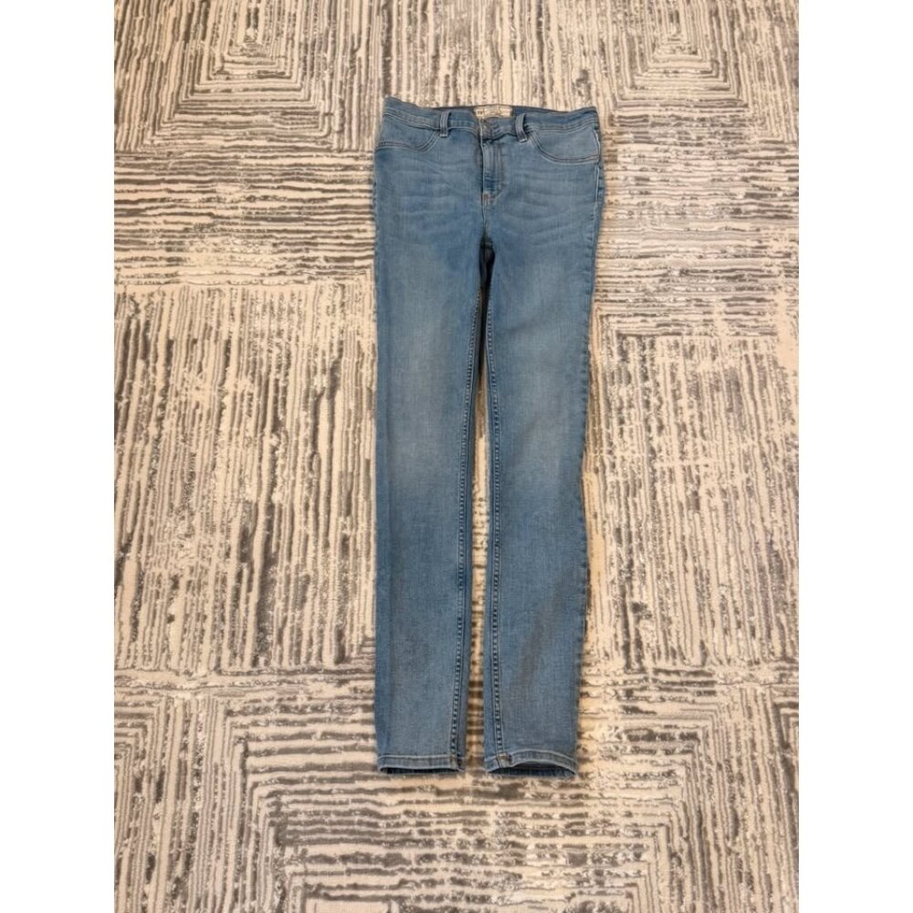Free People 28" regular blue denim jeans stretch skinny MSRP $80